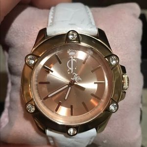 JUICY COUTURE WOMEN'S JETSETTER WATCH ROSE GOLD
